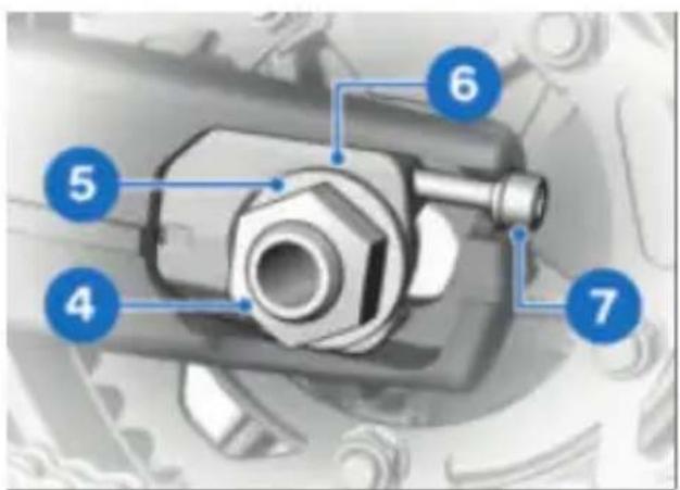 BMW F 850 GS (2022) - Compression involontaire des plaquettes de frein - 2