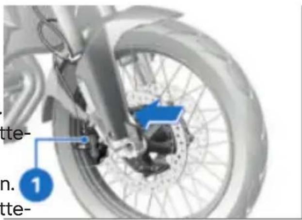BMW F 850 GS (2022) - Contrôler le fonctionnement des freins - 1
