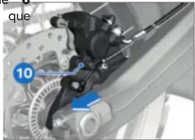 BMW F 850 GS (2022) - Compression involontaire des plaquettes de frein - 5