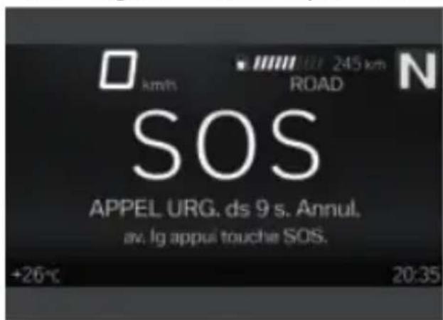 BMW F 850 GS (2022) - Appel d'urgence en cas de chute légère - 1