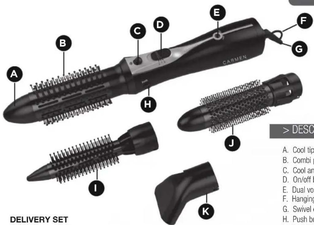 Carmen Complete DC1055 - Technical specifications: - 1