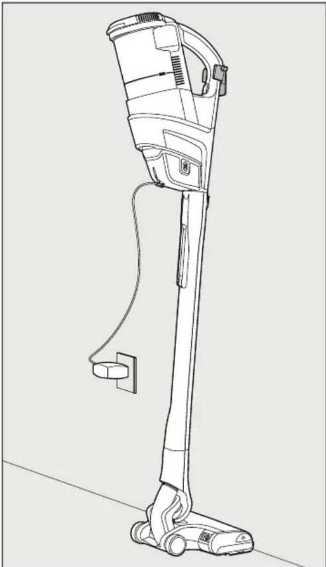 MIELE Triflex HX1 Active - Akku laden (mit Wandmontage) - 1