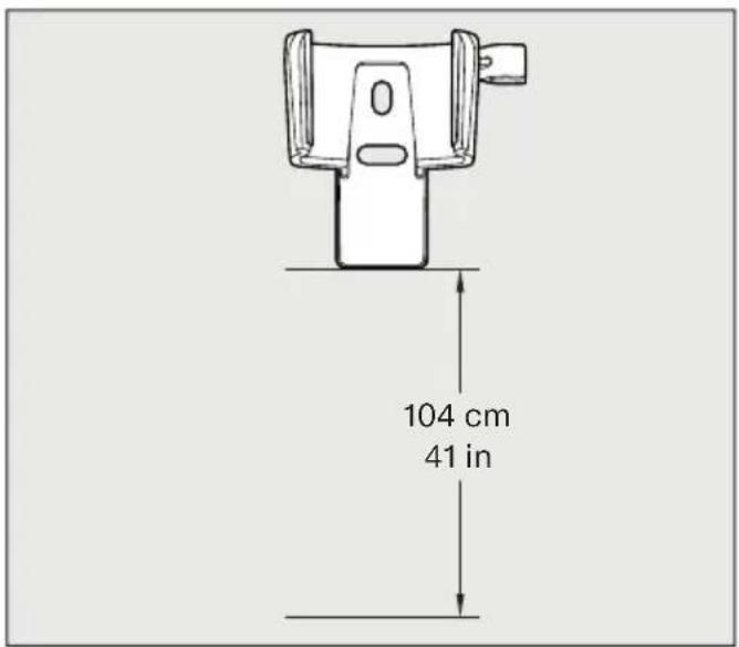 MIELE Triflex HX1 Active - Wandhalterung an die Wand kleben - 1