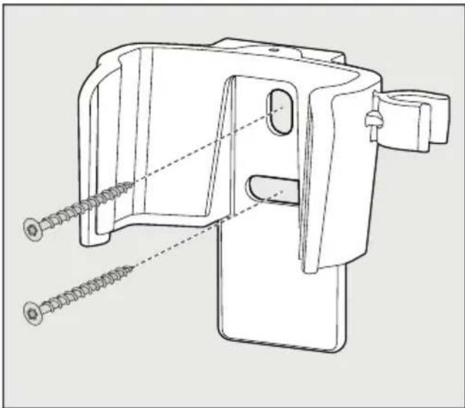 MIELE Triflex HX1 Active - Wandhalterung an die Wand schrauben - 2