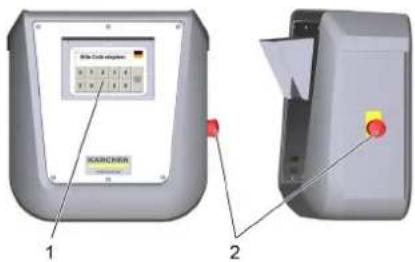 Kärcher CR 214 BC - Geräteelemente - 1