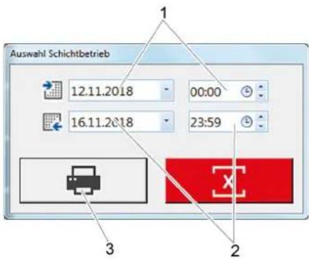 Kärcher CR 214 BC - Shift accounting - 2