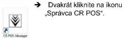 Kärcher CR 214 BC - Spustenie správcu CR POS - 1