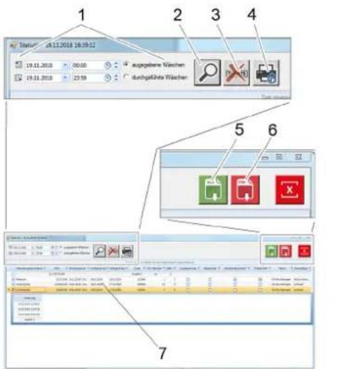 Kärcher CR 214 BC - Show statistics - 2