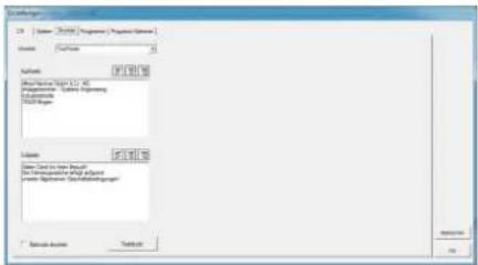 Kärcher CR 214 BC - Systemeinstellung für: - 1