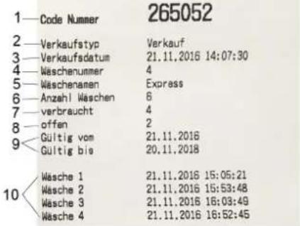 Kärcher CR 214 BC - Menú «Búsqueda por código» - 5