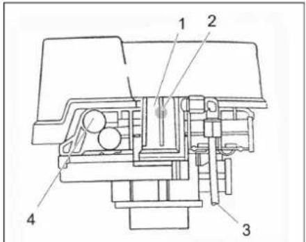 Kärcher WS Regenerator - Detali informacija apie valdymo vožtuva - 1