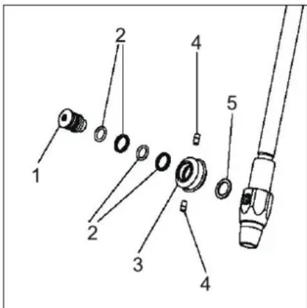 Kärcher BC 1412 - Remplacer la tête de nettoyage - 1