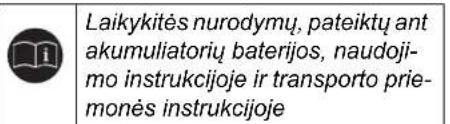Kärcher B 95 RS Bc Dose - Baterijos - 1
