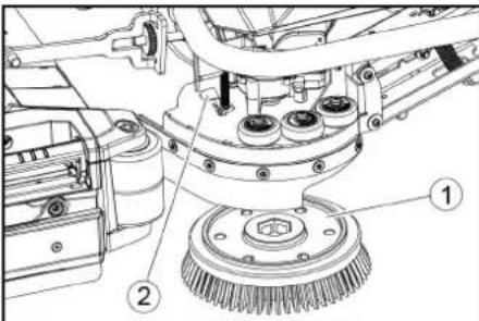 Kärcher B 110 R Bp Pack - Wymiana szczotki szorowarki bocznej (opcja) - 1