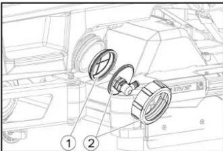 Kärcher B 110 R Bp Pack - Почистване на филтъра за чиста вода - 1