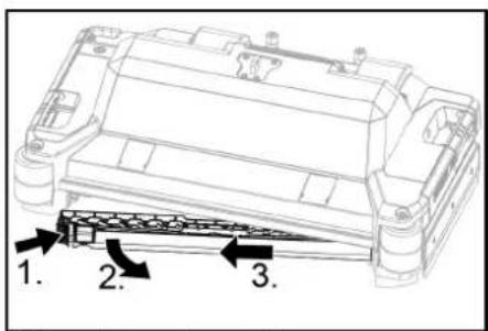 Kärcher B 110 R Bp Pack - Reinig de waterverdelerlijst - 1