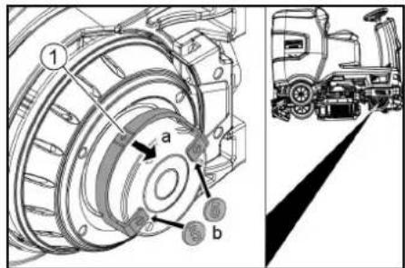 Kärcher B 110 R Bp Pack - Niebezpieczeństwo wypadku - 1