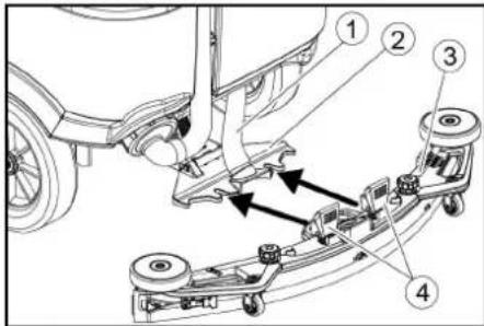 Kärcher B 110 R Bp Pack - Imupalkin asennus - 1