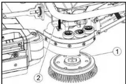 Kärcher B 110 R Bp Pack - Vervang zijschrobborstel (optie) - 1