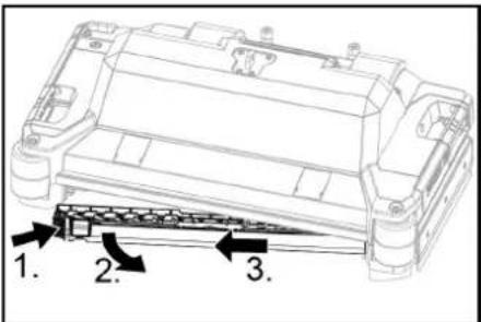 Kärcher B 110 R Bp Pack - Почистване на разпределителната пластина за вода - 1