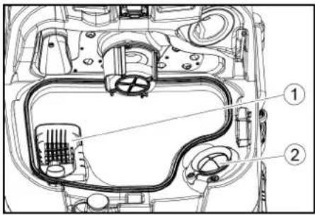 Kärcher B 110 R Bp Pack - Durva szennyszürő tisztítása - 1