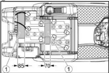 Kärcher B 110 R Bp Pack - Total utladning - 2