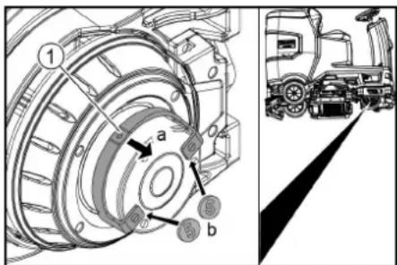 Kärcher B 110 R Bp Pack - Peligro de accidentes - 1