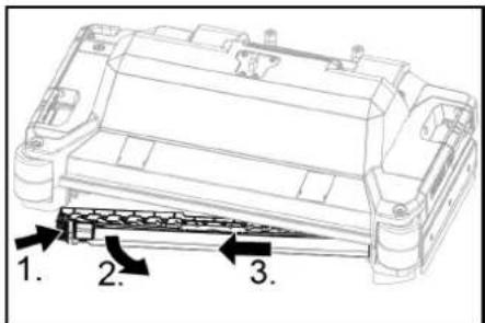 Kärcher B 110 R Bp Pack - Очищення планки розподілу води - 1
