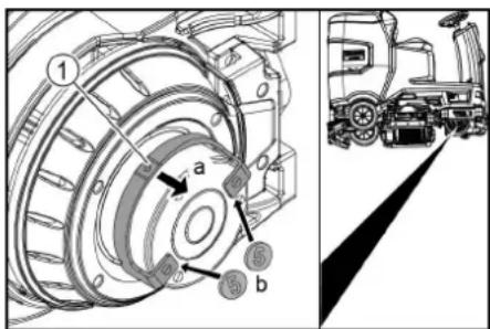 Kärcher B 110 R Bp Pack - Pericol de accidentare - 1