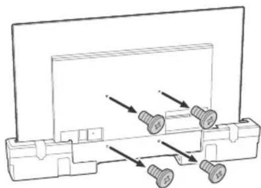 SONY KD65A85 - Montañ telewizora na scianie - karton - 2