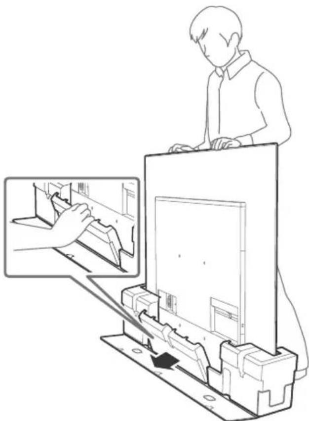 SONY KD65A85 - Eykataaon tnc tnAeopaonc oTo toixo ano To xaprovi - 1