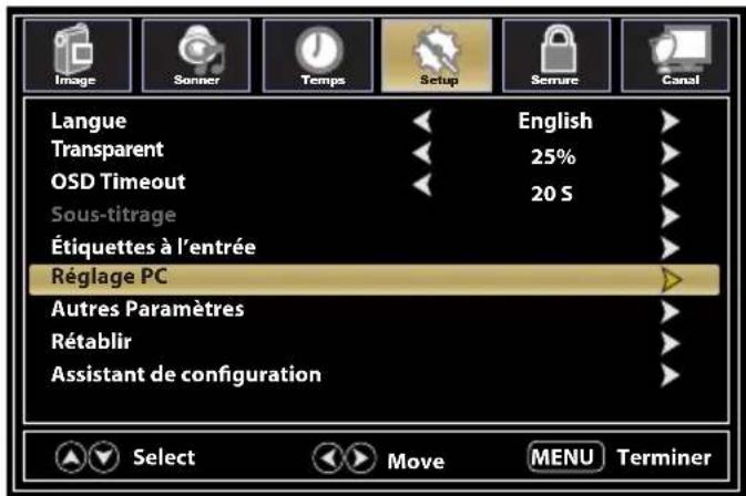 Furrion FEHS39L6A - Paramètres du PC - 2