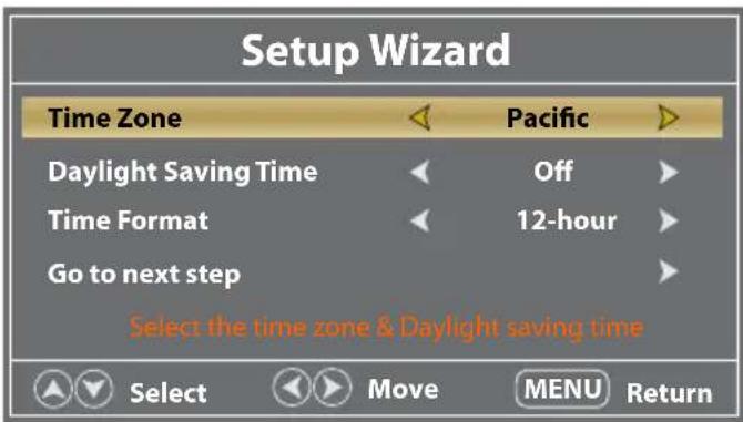 Furrion FEHS39L6A - Setup Wizard - 3