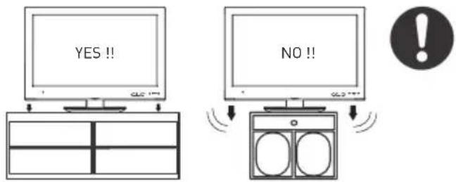 Furrion FEHS39L6A - Notice for TV Cabinet - 1