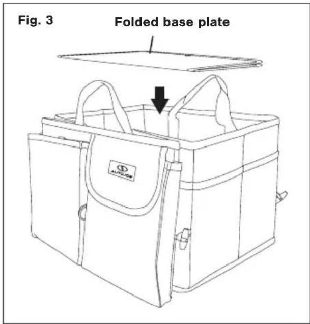 Fig. 3 Folded base plate