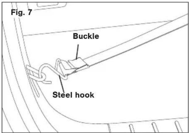 Fig. 7 Buckle Steel hook