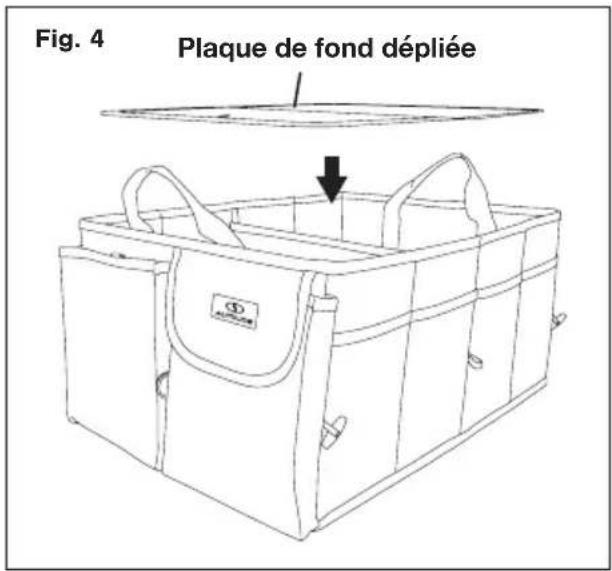 Fig. 4 Plaque de fond dépliée