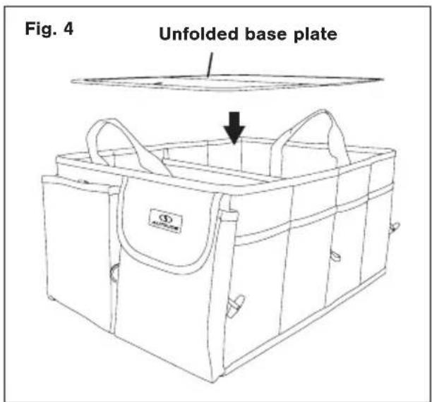 Fig. 4 Unfolded base plate