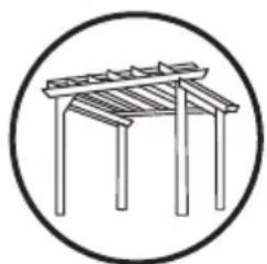 Furrion FDUP55CBR - Fixation murale - 2