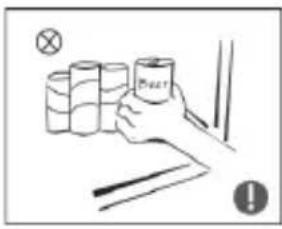 Küppersbusch FKG9650.0E - Avertissements d'entreposage - 3