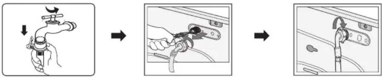 TCL FP1024WC0 - Nettoyer le filtr de la valve d'admission - 1