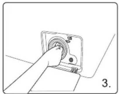 TCL FP1024WC0 - Nettoyer la pompe de vidange - 4