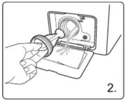 TCL FP1024WC0 - Nettoyer la pompe de vidange - 3