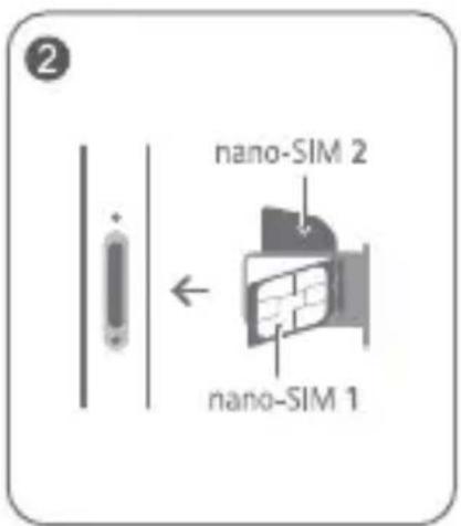 nano-SIM 2 nano-SIM 1