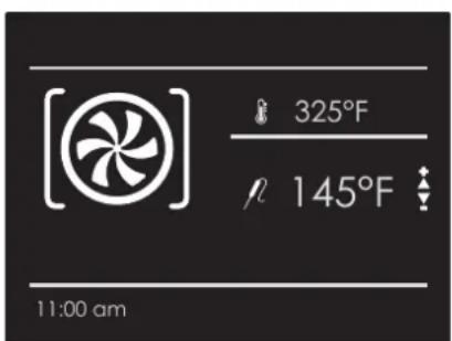 [325°F 145°F 11:00 am