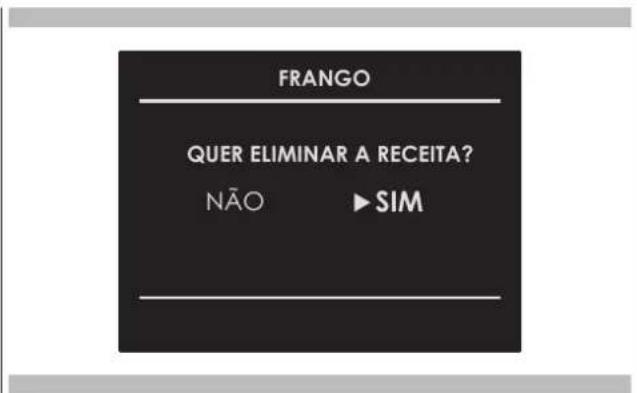 FRANGO QUER ELIMINAR A RECEITA? NÃO ▶SIM