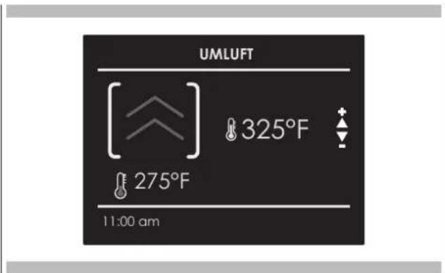 UMLuft 325°F 275°F 11:00 am
