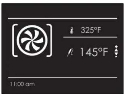 325°F 145°F 11:00 am
