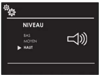 NIVEAU BAS MOYEN HAUT
