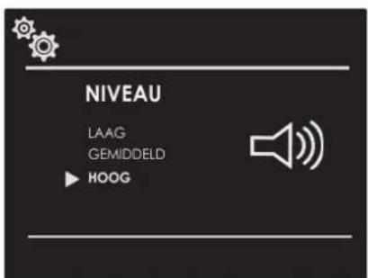 NIVEAU LAAG GEMIDDELD ► HOOG